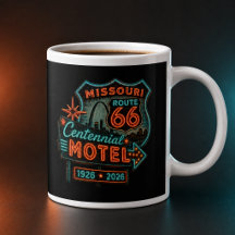 Retro Missouri Route 66 Koffie