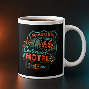 Retro Missouri Route 66 Koffie Extra Grote Beker