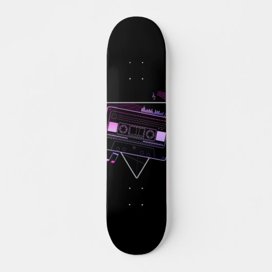 Retro Mix Skateboard (Voorkant)