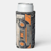 retro mixtape cassette Koelbox (Seltzer Voorkant)