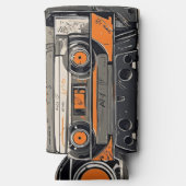 retro mixtape cassette Koelbox (Achterkant)