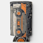 retro mixtape cassette Koelbox (Voorkant)