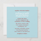 Retro Mixtape Wedding Kaart (Achterkant)