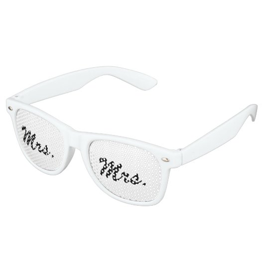 Retro "Mme" Lunettes de fête (Angulaire)