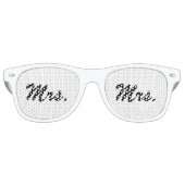Retro "Mme" Lunettes de fête (Devant)