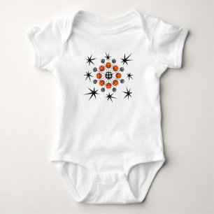 Retro Mod 3D Starburst Romper