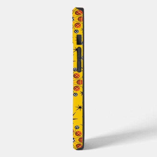 Retro Mod 3D Starbursts Case-Mate iPhone Case (Achterkant / Links)