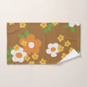 Retro mod 60s 70s handdoekset bad handdoek (Handdoek)