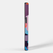 Retro mod bloemen Case-Mate iPhone case (Achterkant / Rechts)