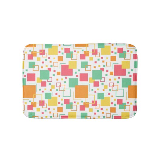 Retro Mod Citrus Badmat (Voorkant)