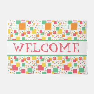 Retro Mod Citrus Deurmat