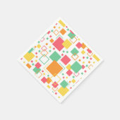 Retro Mod Citrus Servet (Hoek)