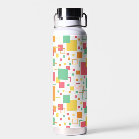 Retro Mod Citrus Waterfles (Achterkant)