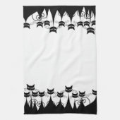 Retro Mod Katten Theedoek (Verticaal)