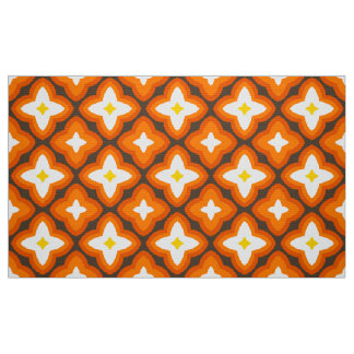 Retro mod pattern fabric stof