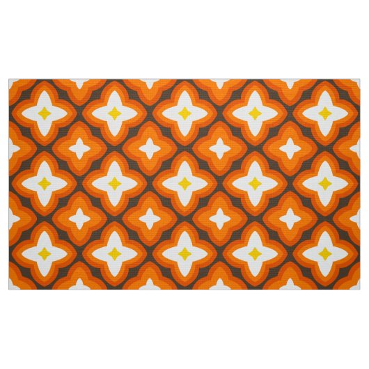 Retro mod pattern fabric stof (Fat Quarter)