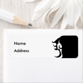 Retro Mod Woman Etiket (Insitu)