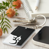Retro Mod Woman Sleutelhanger (Voorkant Rechts)