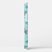 Retro Modern Abstract biologiepatroon Case-Mate iPhone Case (Achterkant / Rechts)