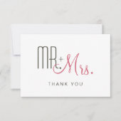 Retro Modern - Hartelijk dank - Kaart (Voorkant)