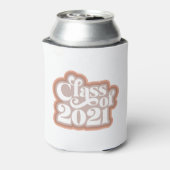 Retro Modern Klas van 2021 Blikjeskoeler (Blikje Achterkant)