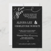 Retro  Modern ooit na schoolbord Kaart (Voorkant)