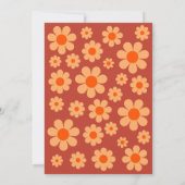 Retro Modern Sweet 16 Verjaardagsfeest Kaart (Achterkant)