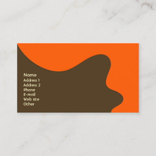 Retro Moderne Business/Networking Card Visitekaartje