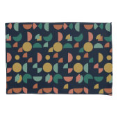 Retro Moderne Elegante Geometrische Tribal Kussensloop (Voorkant-Links)