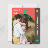 Retro Moderne foto midden midden midden midden van (Voorkant)