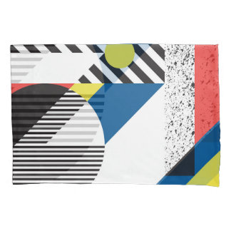 Retro Moderne Stijl Achtergrond Ontwerp Kussensloop