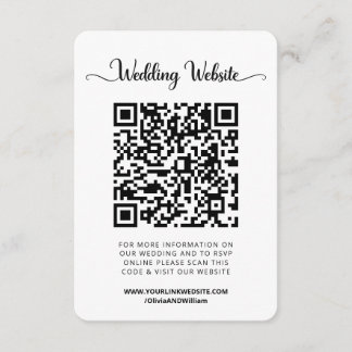 Retro Moderne Trouwwebsite & Online RSVP Informatiekaartje
