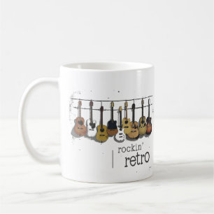 Retro mok, oude school ontwerp mok, mok voor papa