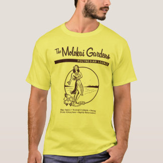 Rétro Molokai fait du jardinage T-shirt de salon