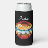Retro Monogram Dice Bunco (Seltzer Voorkant)