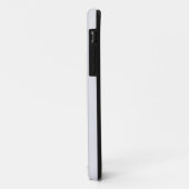 Retro monogram initiaal modern Case-Mate iPhone case (Achterkant/links)