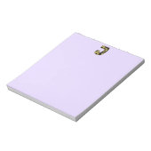 retro monogram - J Notitieblok (Gedraaid)