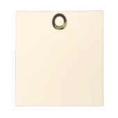 retro monogram - O Notitieblok (Voorkant)