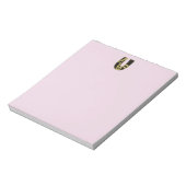 retro monogram - U Notitieblok (Gedraaid)