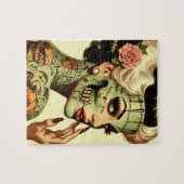 Retro Monster Pin-up Legpuzzel (Horizontaal)