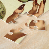 Retro Monster Pin-up Legpuzzel (Zijkant)