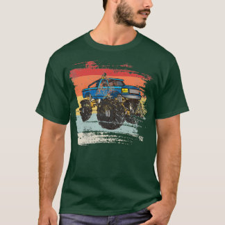 Retro Monster Truck 5 T-shirt