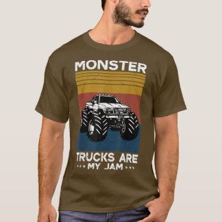 Retro Monster Truck  Monster Trucks zijn mijn T-shirt