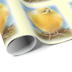 Retro Mooie Dieren Pasen Cadeaupapier