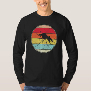 Retro Mosquito Mosquito Silhouette Animal T-shirt