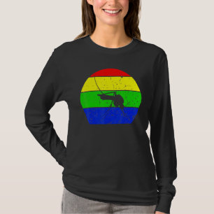 Retro Mosquito Mosquito Silhouette Animal T-shirt