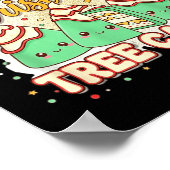 Retro Most Likely To Eat All The Christmas Tree Ca Poster (Hoek)