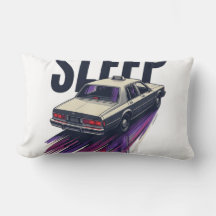 Retro Motel Lenden Kussen zonder Slaap