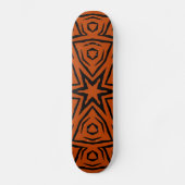 Retro Motif Abstrait Art Custom - Skateboard (Recto)