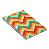 Rétro motif de Chevron de zigzag de carnet (Côté Droit)